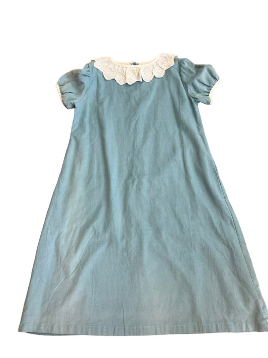 elizabeth blue dress