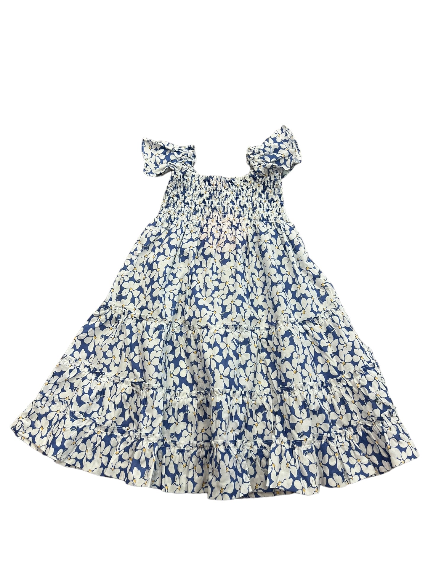 Blue twirl dress
