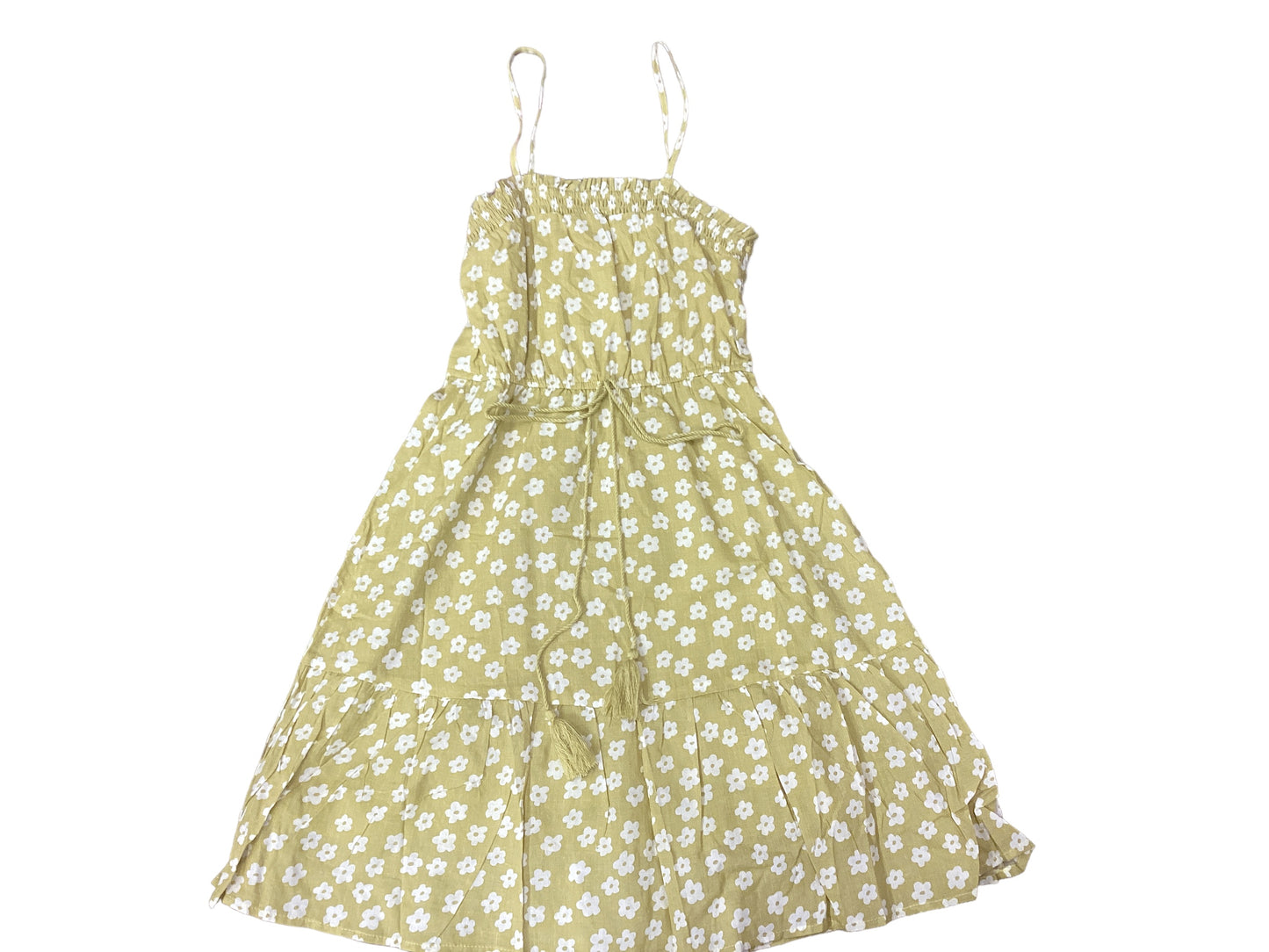 Mustard Flower dress