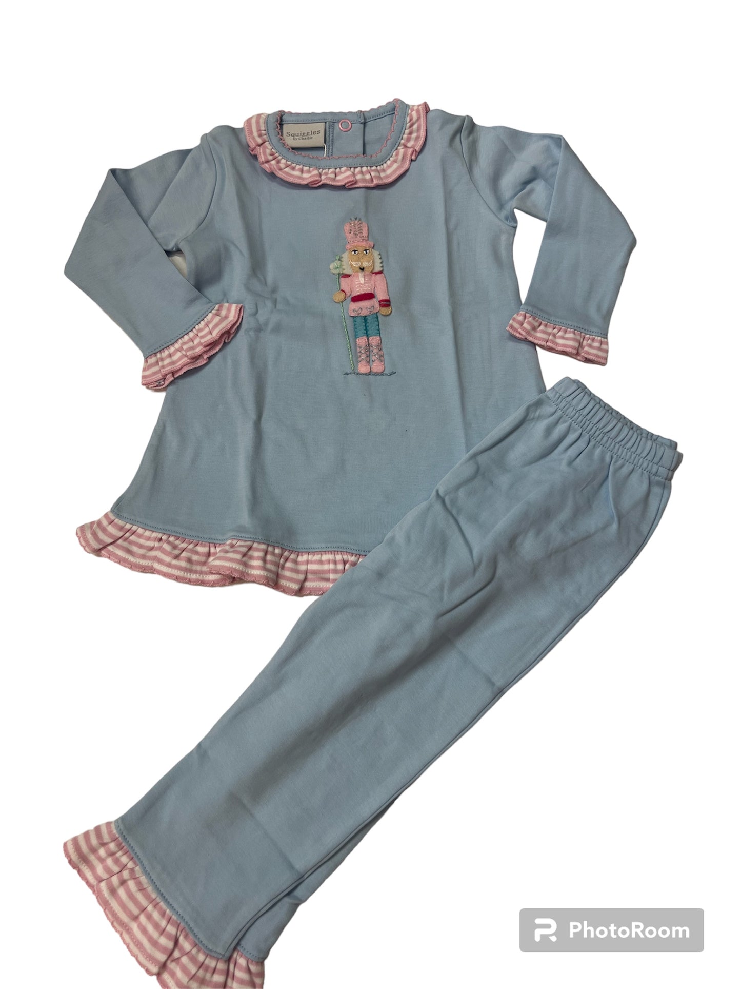 pastel nutcracker pant set