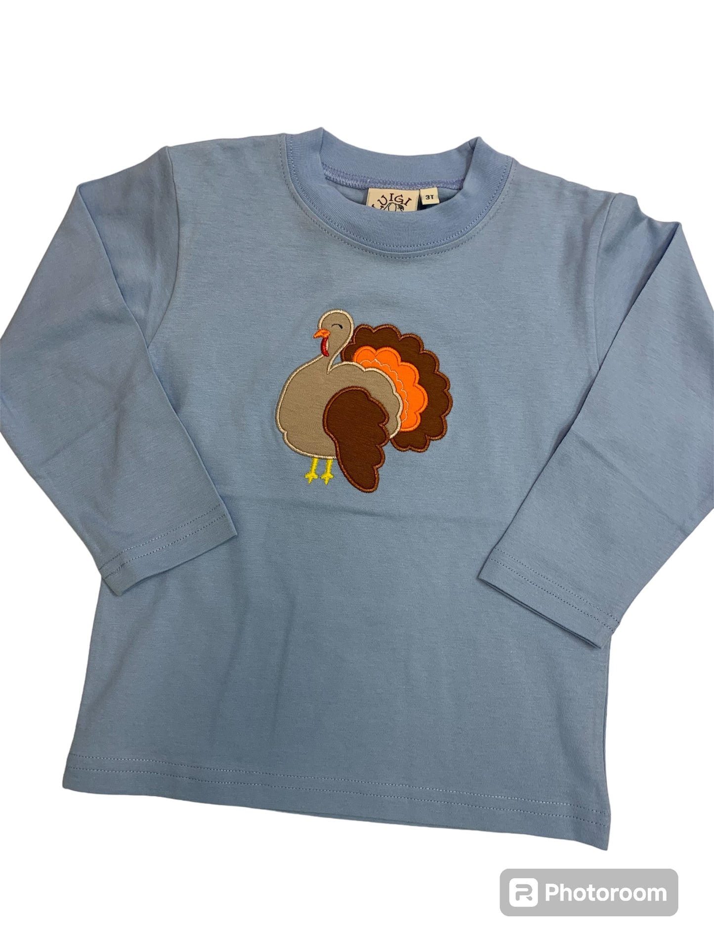 Sky Blue Turkey L/S