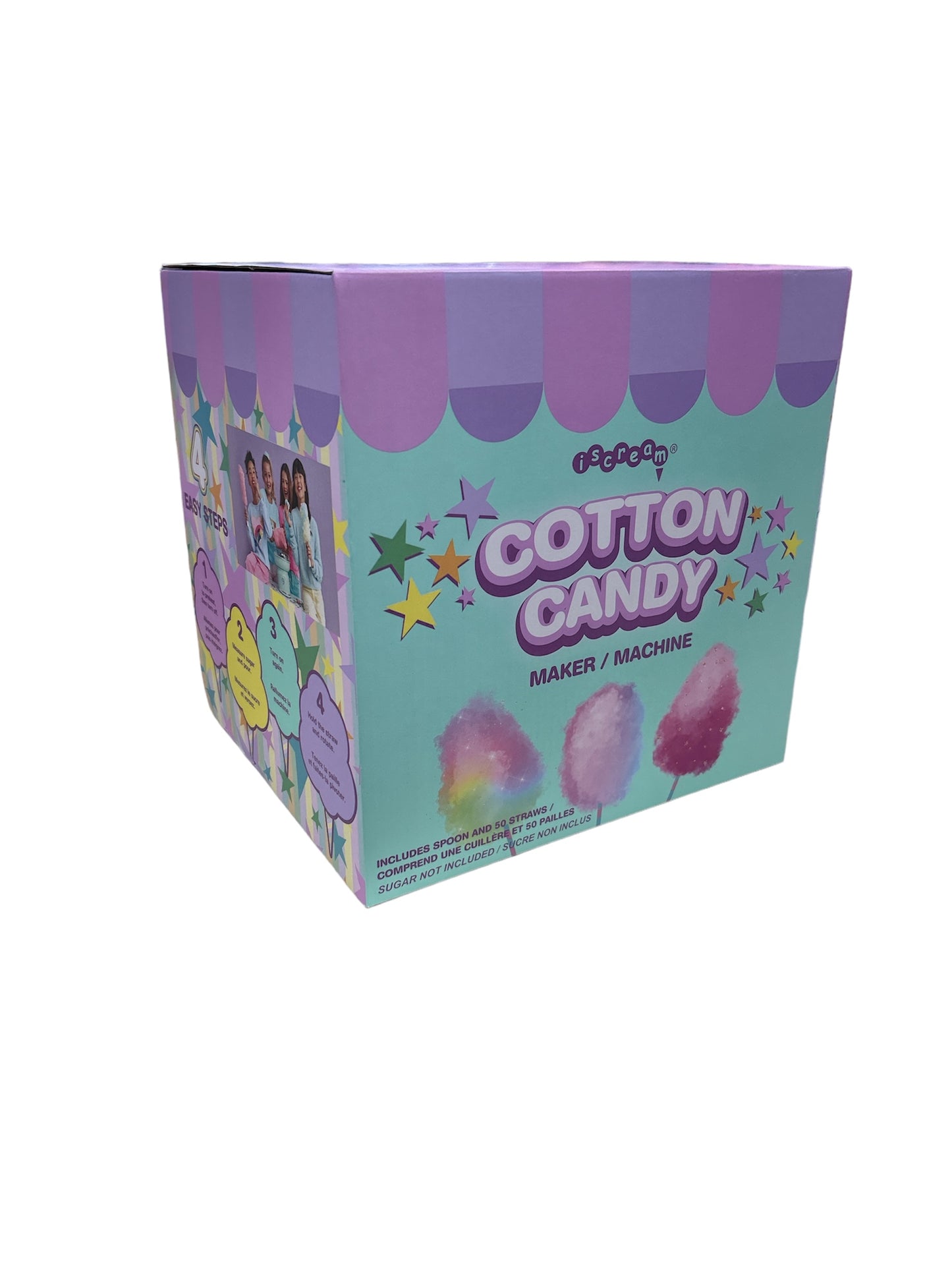 Cotton Candy Maker w/ Straws