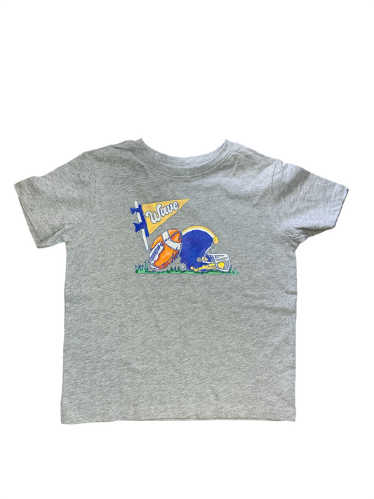 Wave Helmet/Pennant T-Shirt