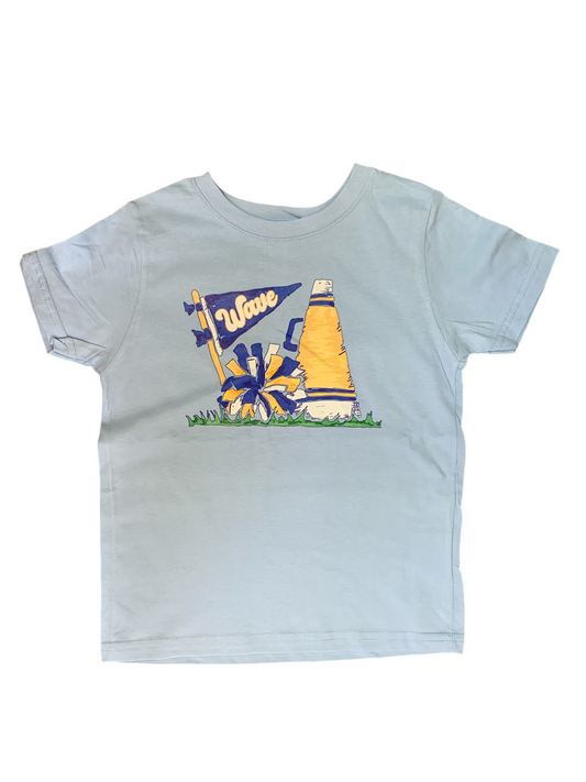 Wave Cheer/Pennant T-Shirt