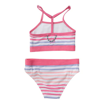 Racerback bikini pink/purple/peach