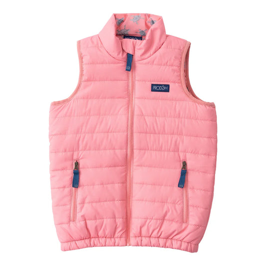 Pink Puffer Vest