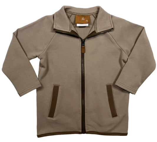 Braxton Jacket-Brown