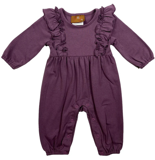 Madison Romper-Plum