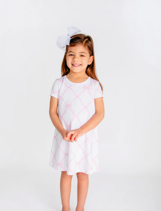 belle meadow bow polly dress