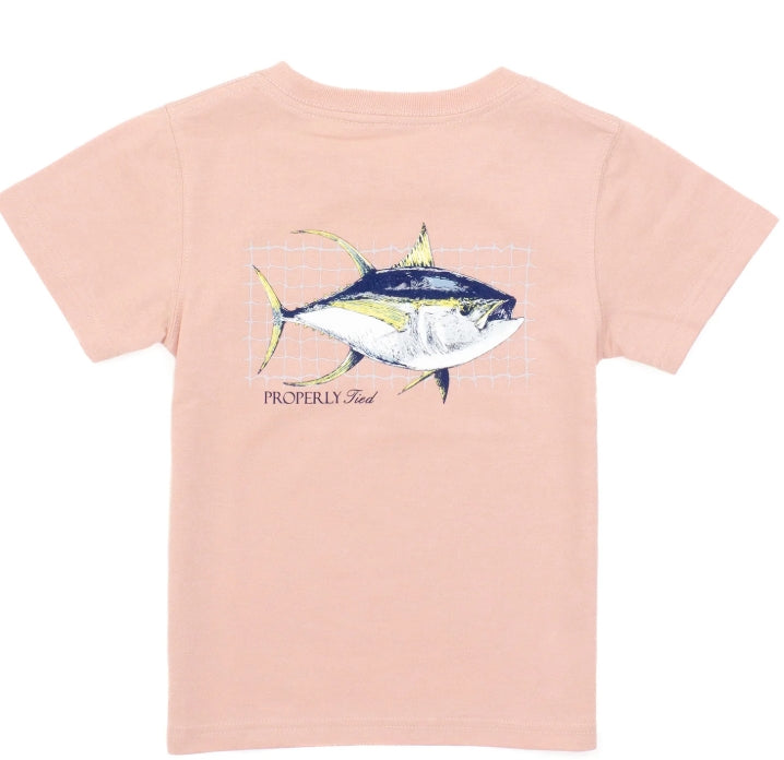 Tuna Fish SS- Peach