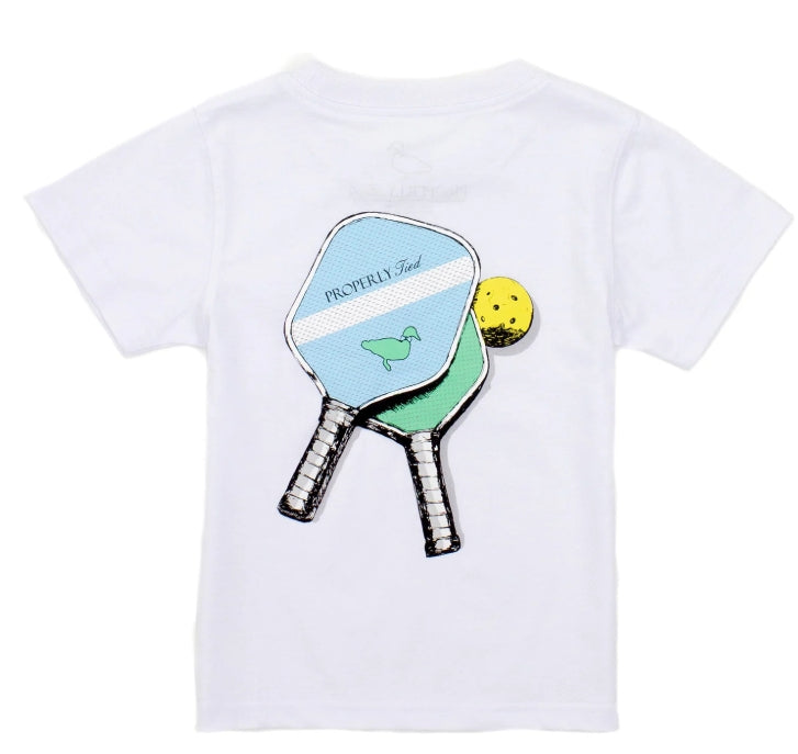 Pickleball SS- White