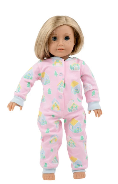 18 inch Doll Christmas Pajamas