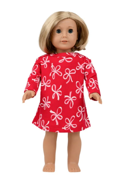 18 inch Doll LS Play Dress