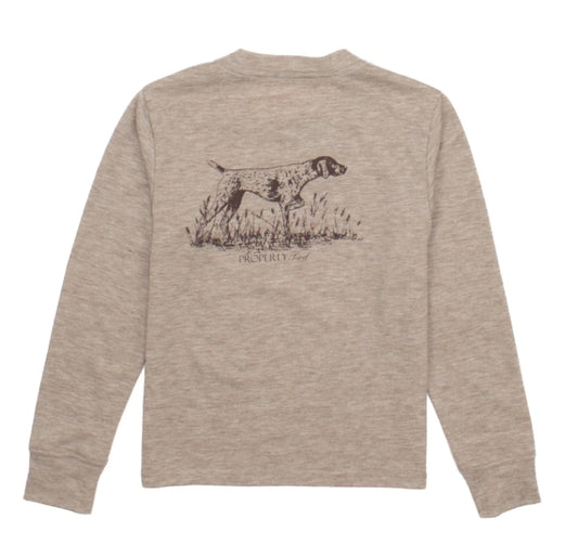 Boys LS Pointer Pocket Tee