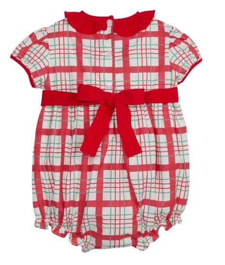 Caroline Bubble Holiday Plaid