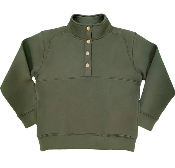 Green Pierce Pullover