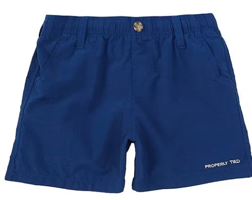 Boys Mallard short Marine Navy