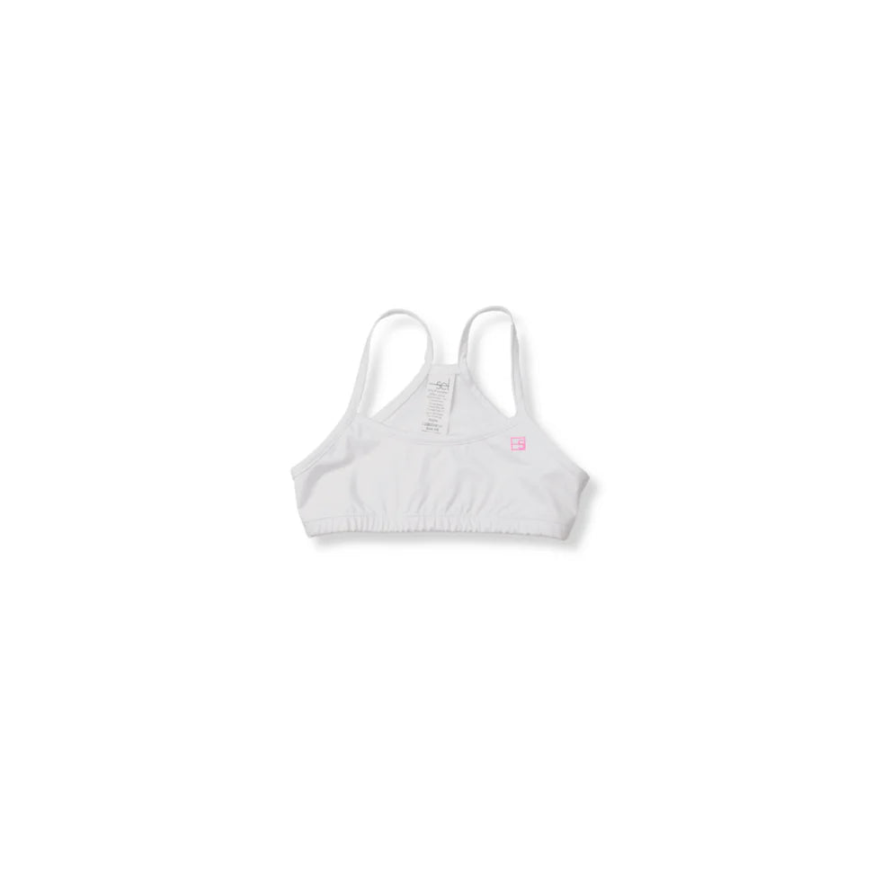 White Sports Bra