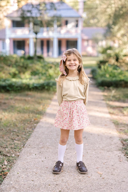 Autumn Meadow skirt and top set