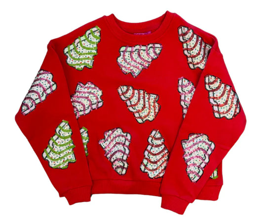 Red Little Debbie Trees Sweatshirt