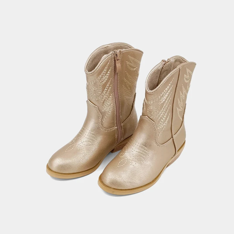 Zahara Toddler Golden boots