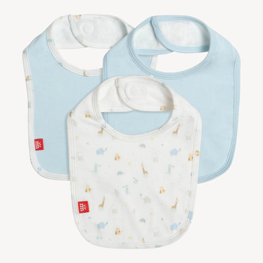 Blue Little Bitty Pretty One Bib Set