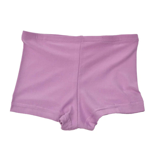 Lavender cartwheel shorts