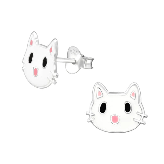 Cat Stud Earrings