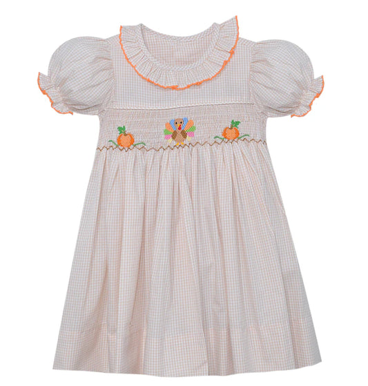 Francis Smocked Turkey Dress