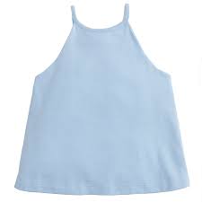 Halter top light blue