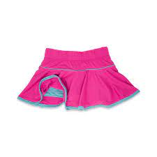 Quinn skort pink/turq