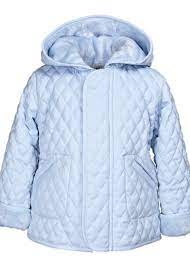 Blue Hooded Barn Jacket