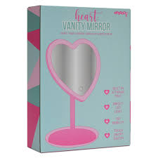 heart vanity mirror