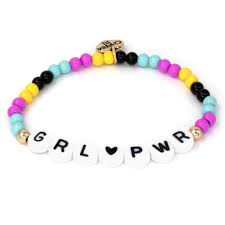 Charm it stretch girl power bracelet