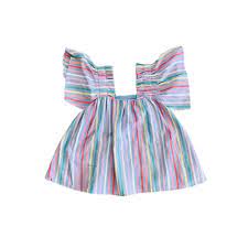 Isla top sorbert stripe