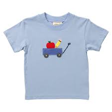B Wagon w/ Apple & Pencil T-Shirt