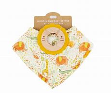 Safari Teether Bib Set