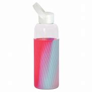 Icream-tie dye glass waterbottle