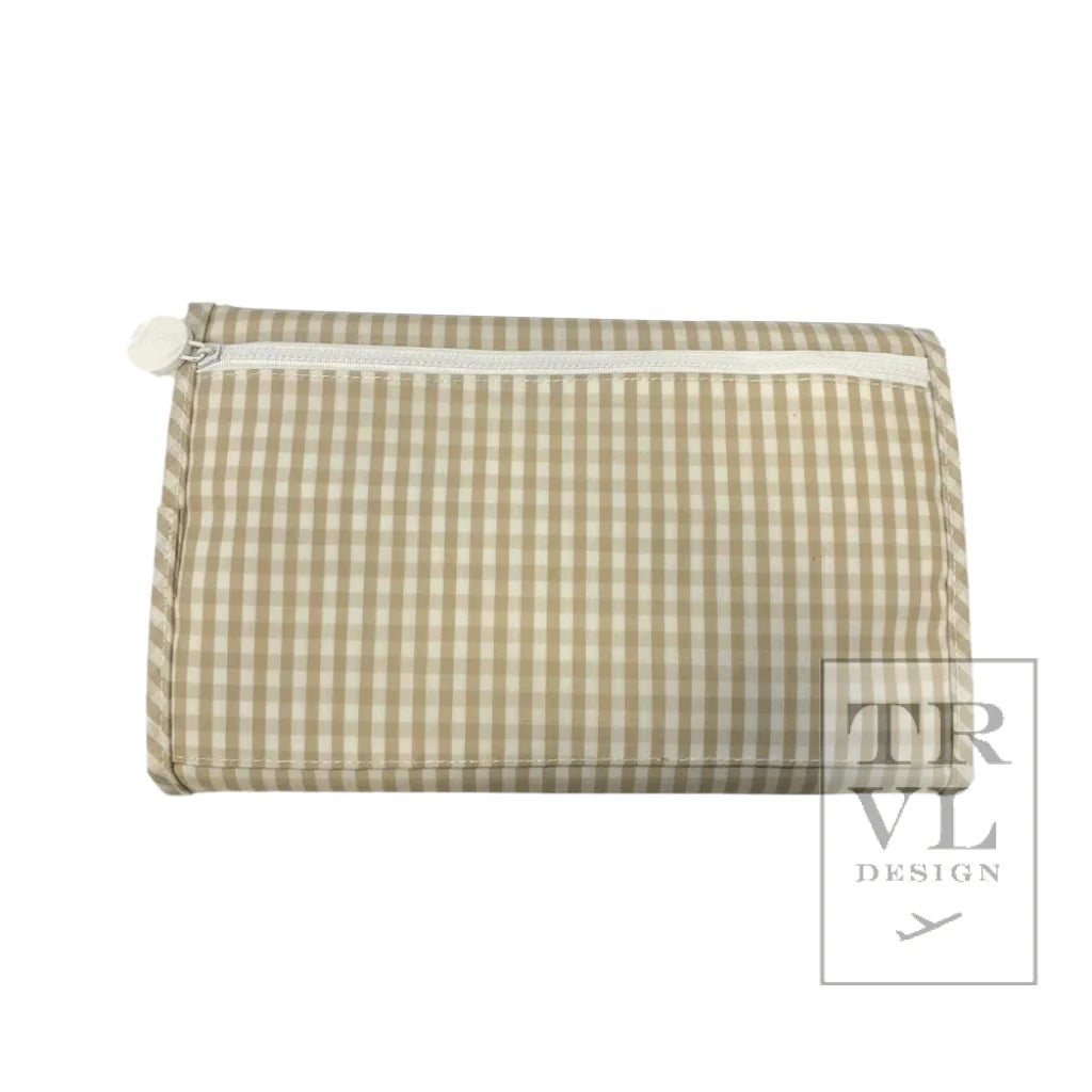 Gingham Khaki-game changer pad