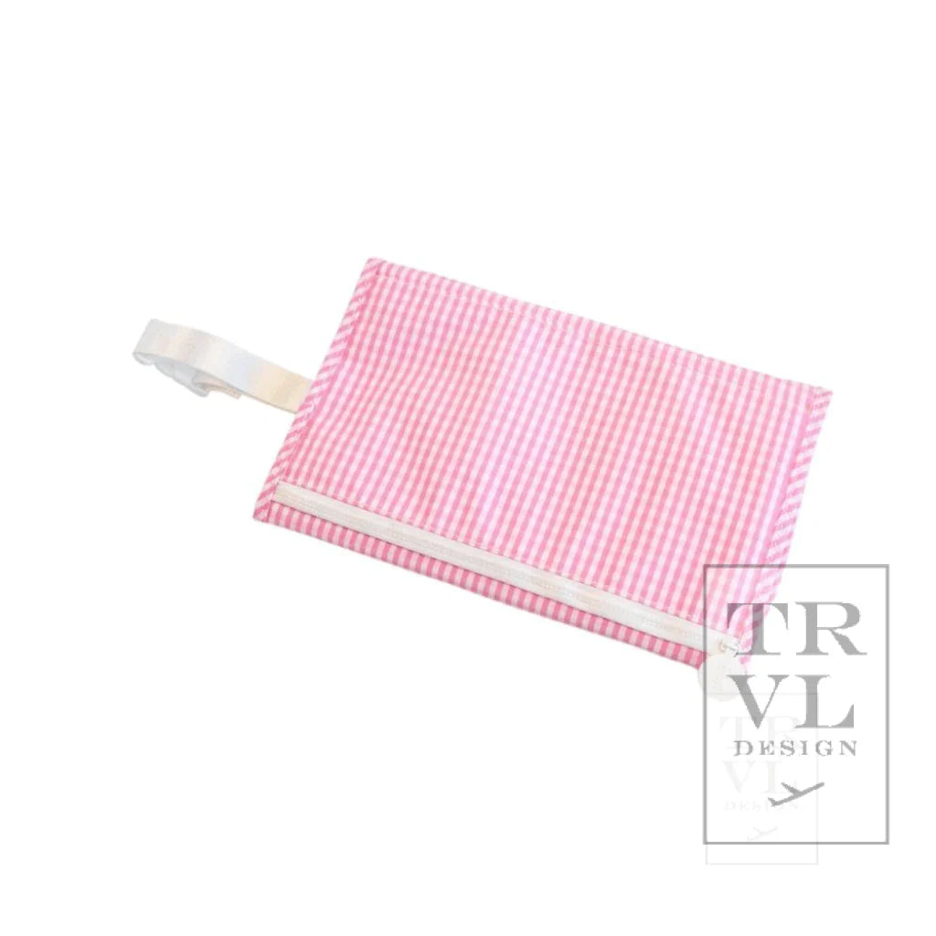 Gingham Pink-game changer pad