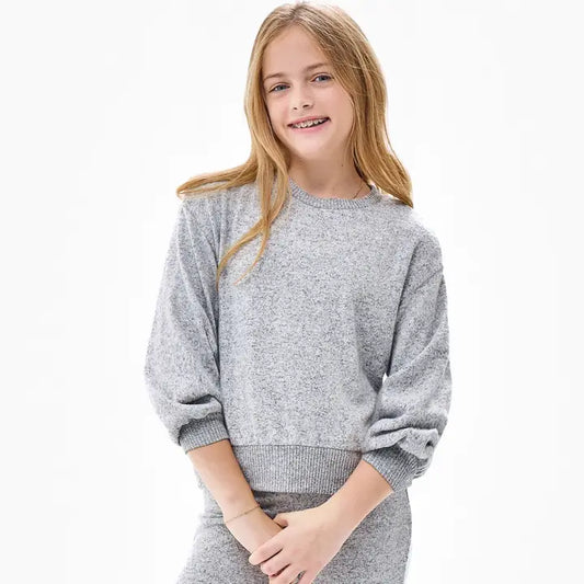 Grey 2 tone Sweater