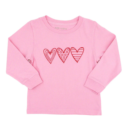 LS Light Pink Hearts Trio