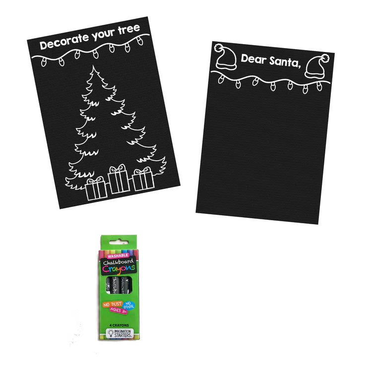 Mini Christmas Coloring Card Kit