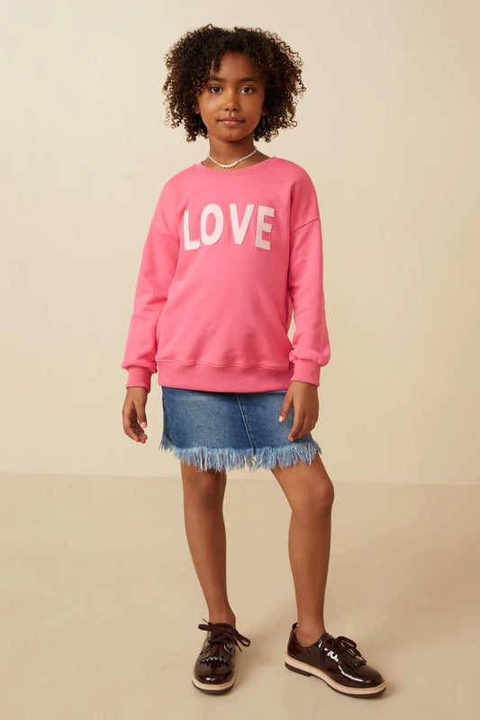 Pink Love Sweatshirt