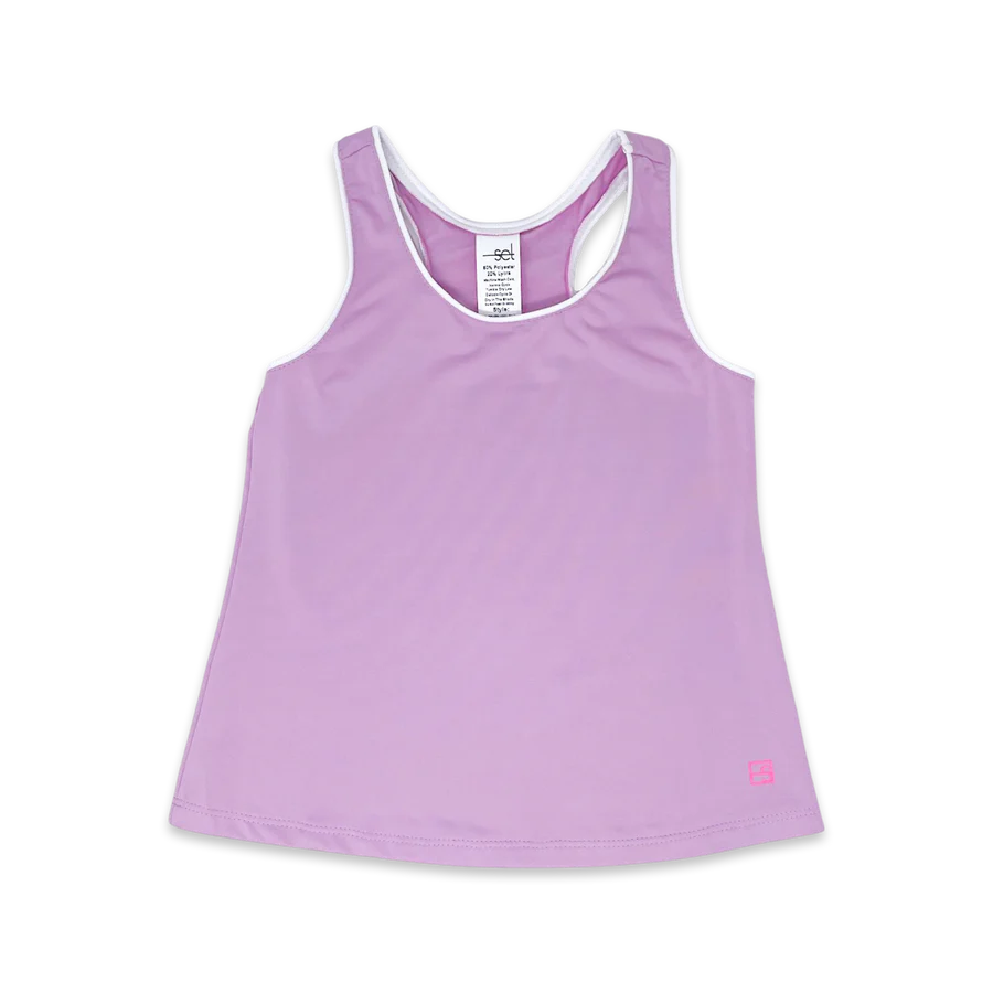 Riley Purple/White Tank