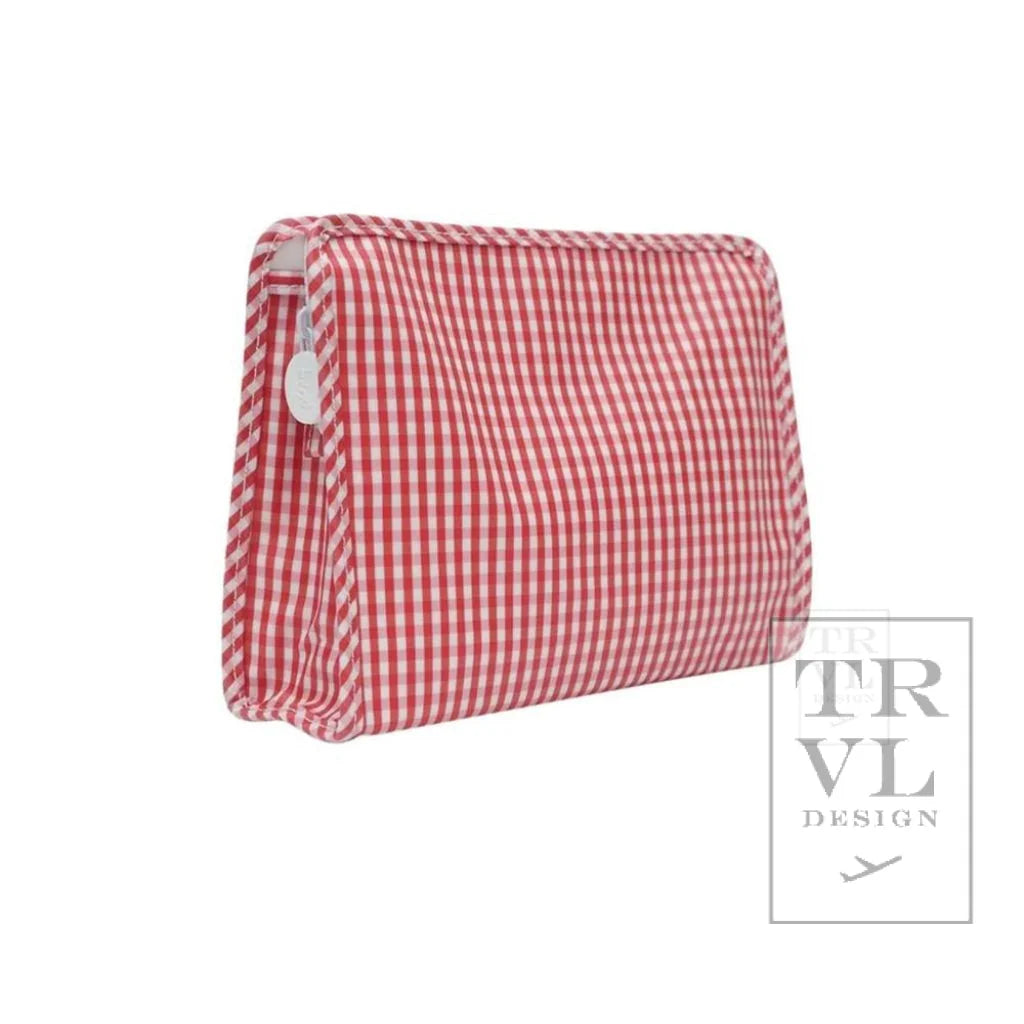 Gingham Red-roadie meduim