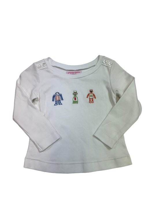 natuical tee with robots