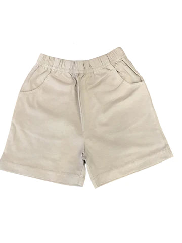 Sand Jersey Knit Shorts