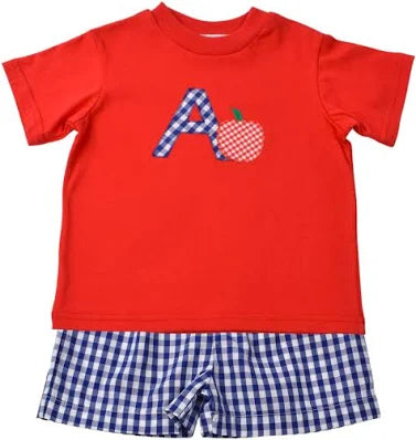 A for apple tee