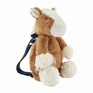 Plush Horse backpack